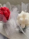 Nişan Hediyeliği Lale Buket Mum