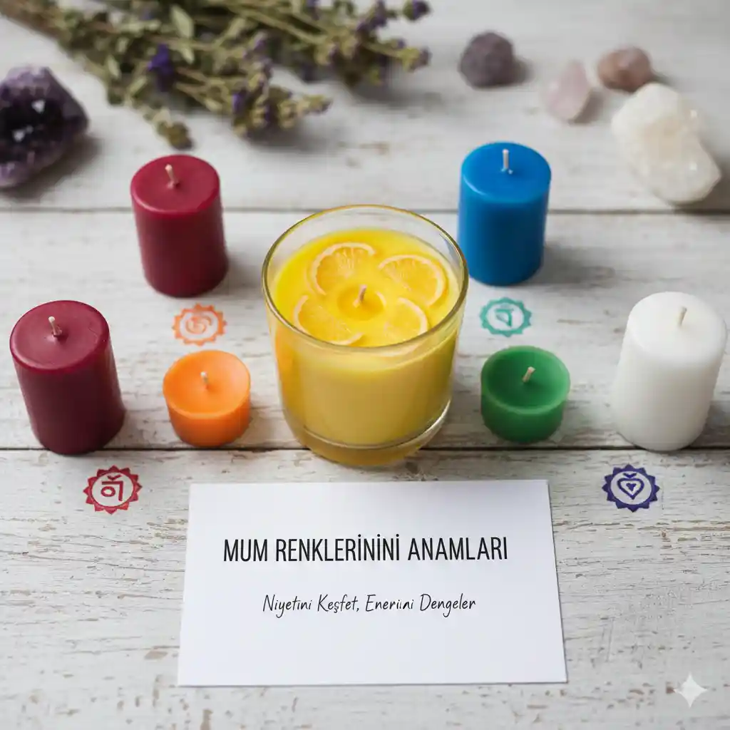 Mum Renklerinin Anlamları ve Çakra Etkileri